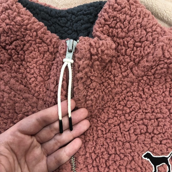 SOLD VS PINK // Sherpa Pull Over {Blush} - Picture 3 of 5